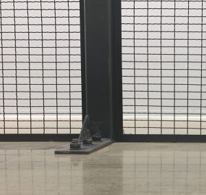 DEA Cage, WireCrafters flush to floor cage