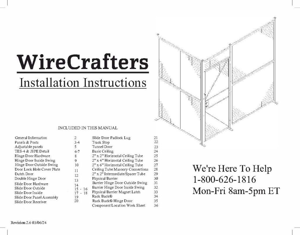 Installation | WireCrafters