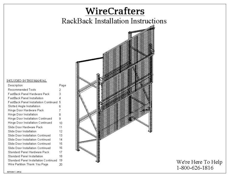 Installation | WireCrafters