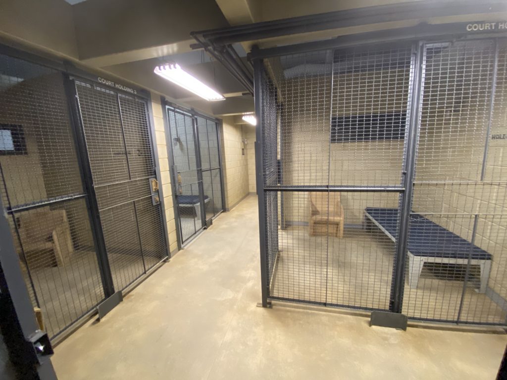 holding cells