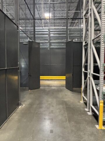 Grey Sheet Metal Security Cage Santa Clara Case Study 04