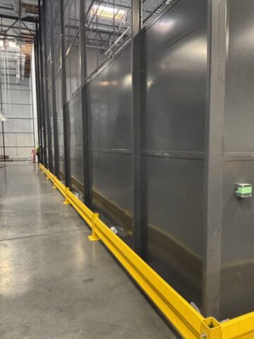 Grey Sheet Metal Security Cage Santa Clara Case Study 06