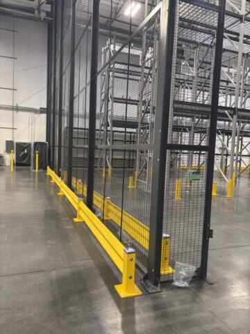 Grey Sheet Metal Security Cage Santa Clara Case Study 07