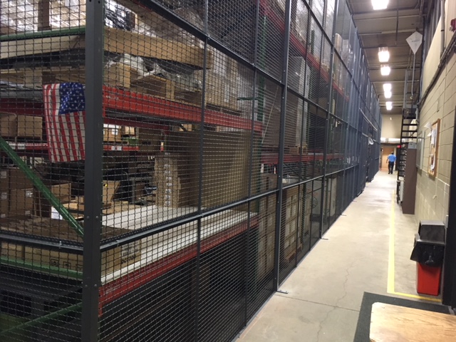 wire partition cage
