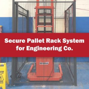 Interlocking Cage System for Material Lifts