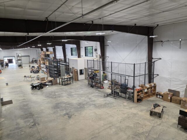 Trammell Equipment Company Case Study Wire Partition Cage 01
