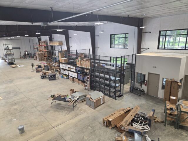Trammell Equipment Company Case Study Wire Partition Cage Storage Lockers 03