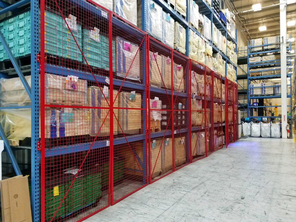 pallet rack enclosures