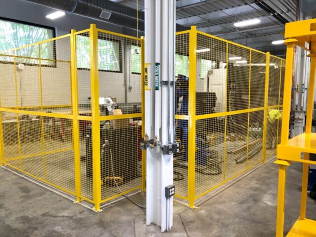 Yellow Woven 840 Industrial Shelving Case Study 01