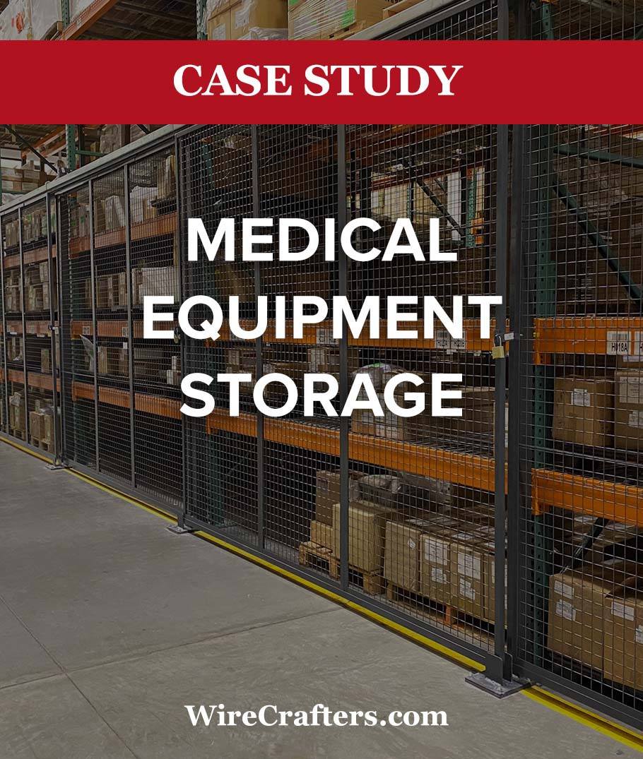medical equipment racking