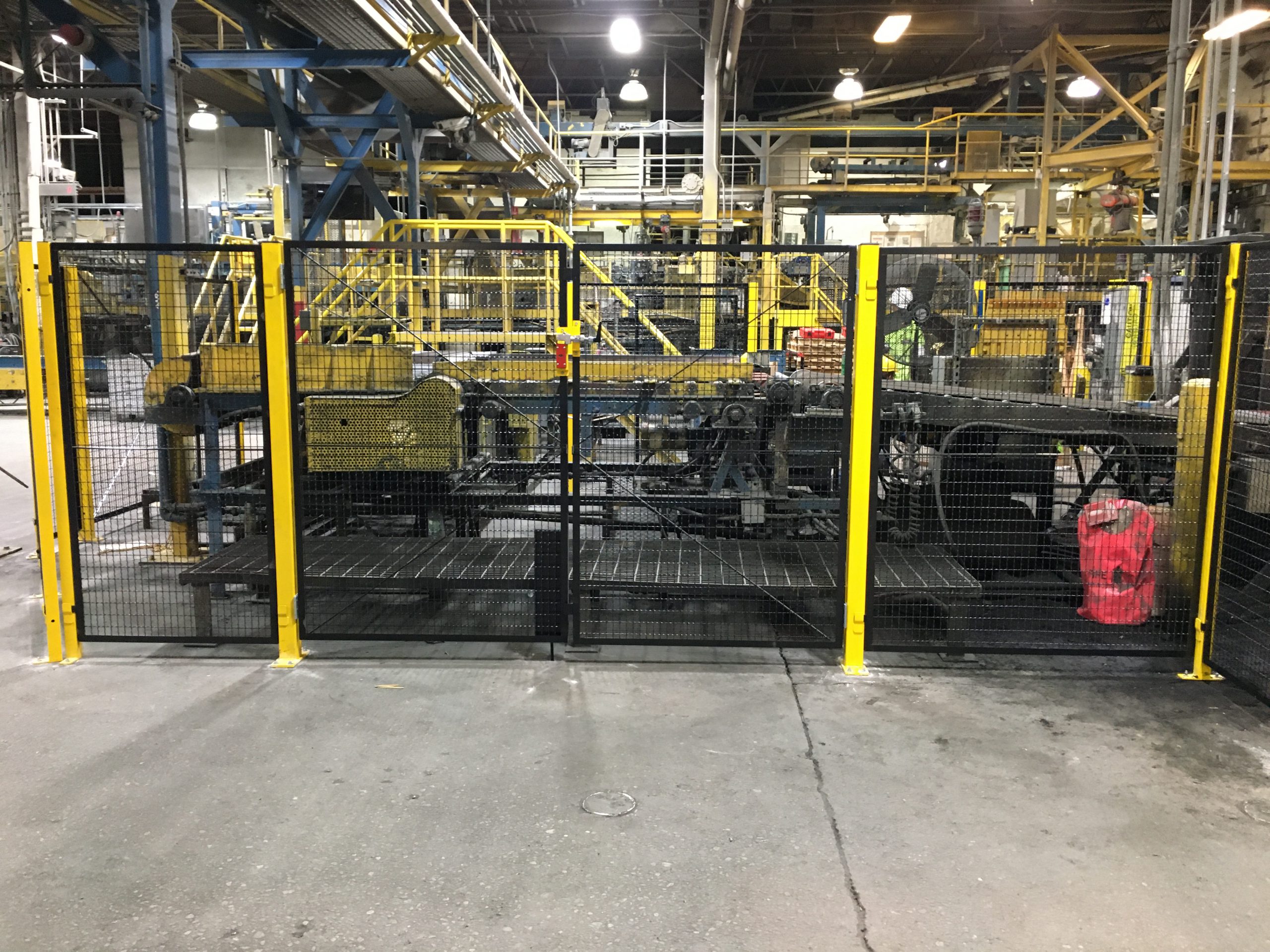 wirecrafters machine guarding production line safety